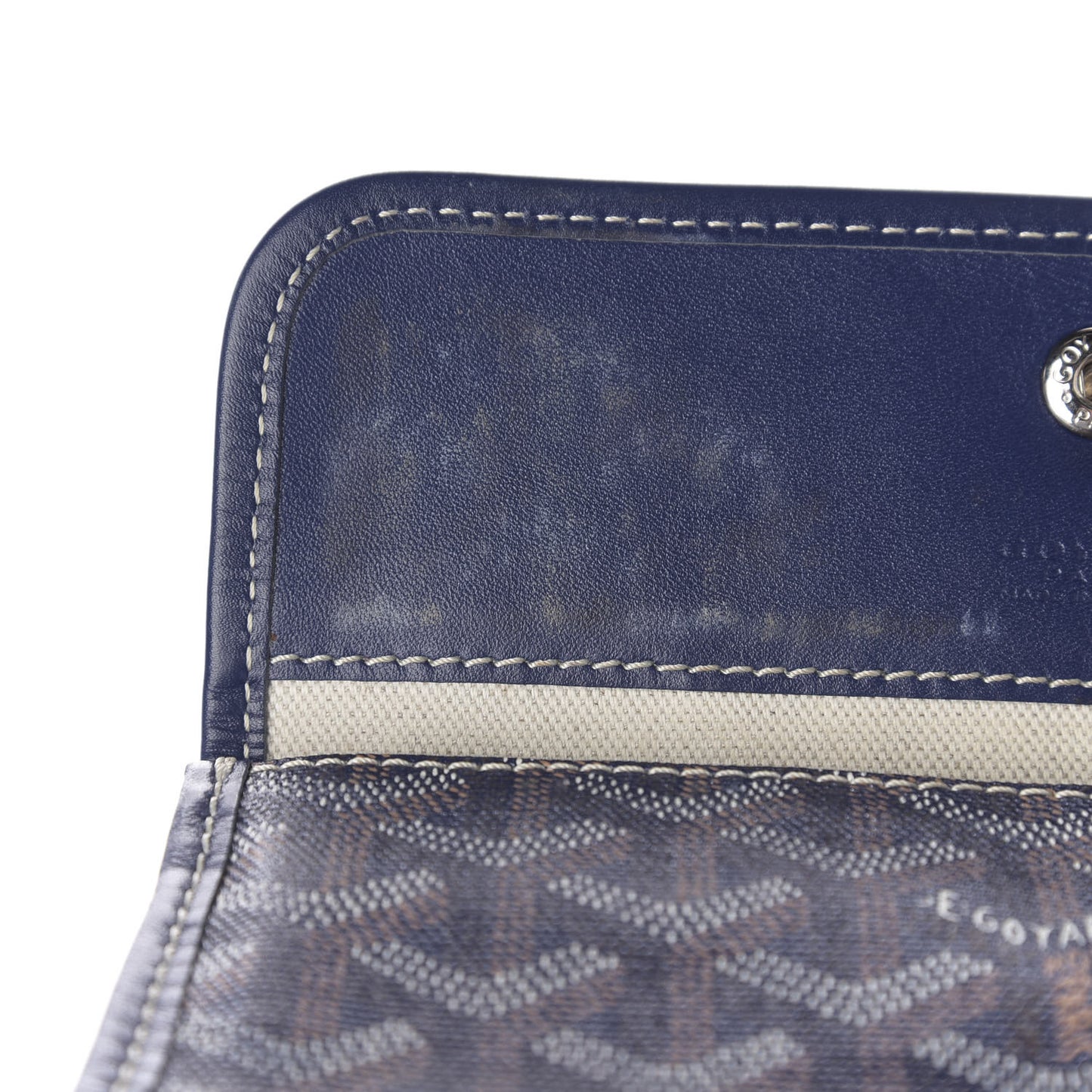 Goyardine Saint Louis PM Navy