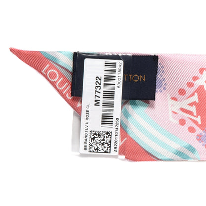 Louis Vuitton Silk Monogram I LV U BB Bandeau Rose 3 of 3