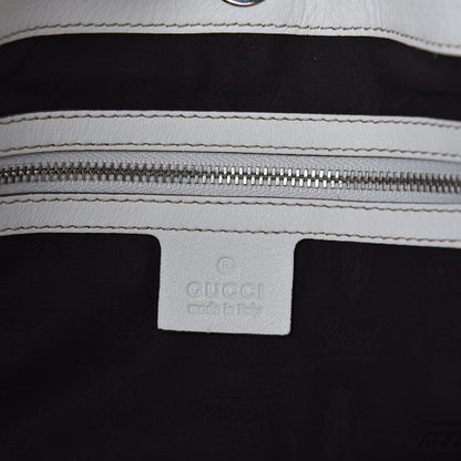 Gucci Guccissima Medium Icon Bit Tote White 6 of 7
