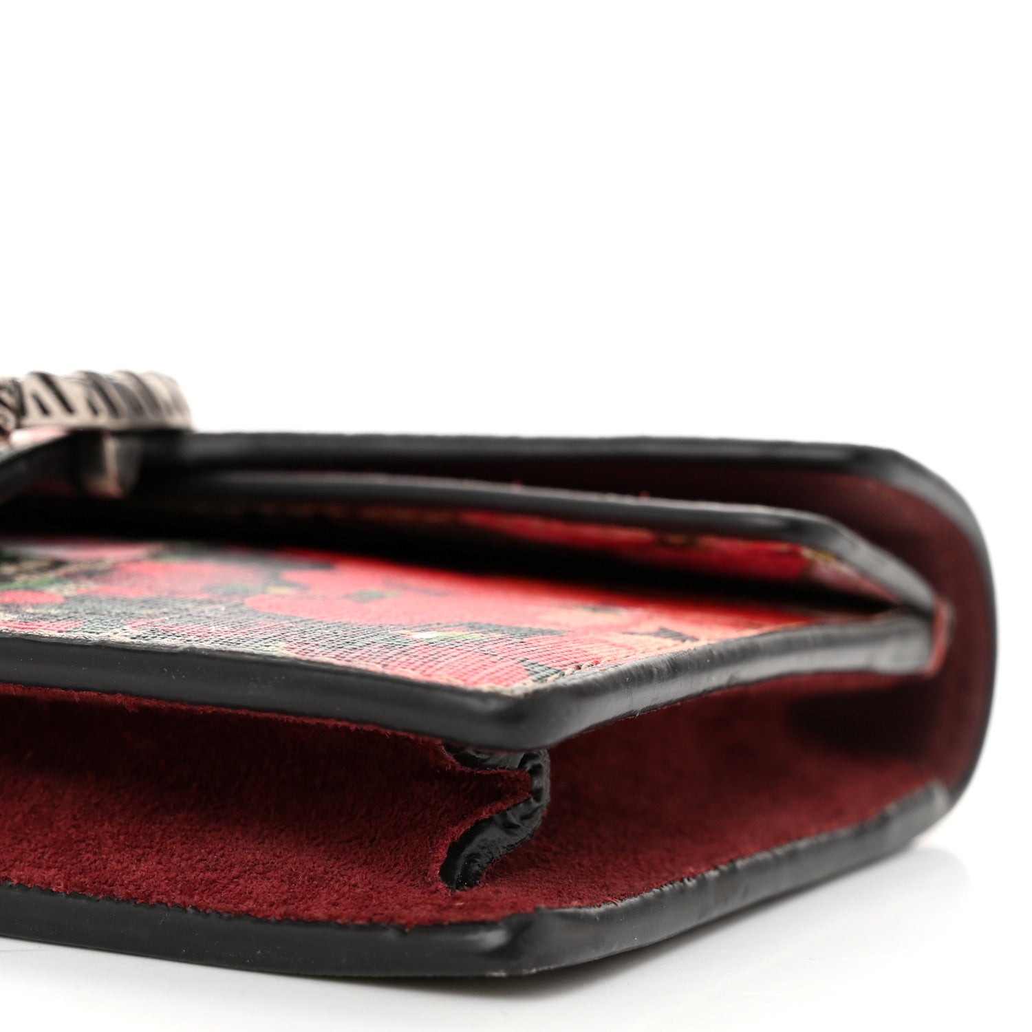 Gucci GG Supreme Monogram Blooms Super Mini Dionysus Shoulder Bag Beige Multicolor Dry Rose 9 of 10