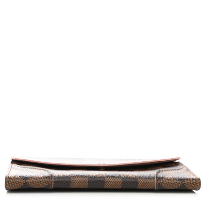 Louis Vuitton Damier Ebene Caissa Wallet Rose Ballerine 7 of 7