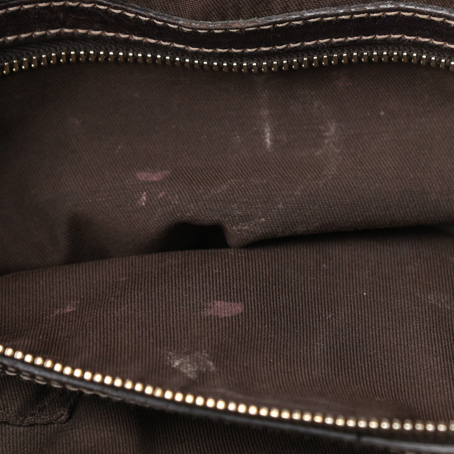 Monogram Large Positano Tote Brown