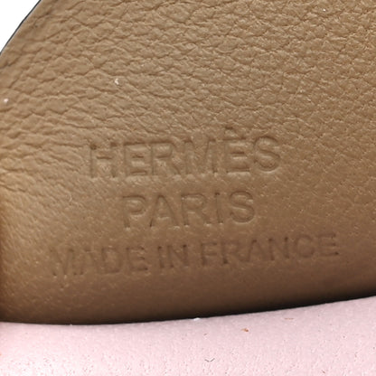 Hermes Milo Lambskin Grigri Rodeo Pegase Horse Bag Charm PM Mauve Pale Pain D'epice Beige Marfa 3 of 5