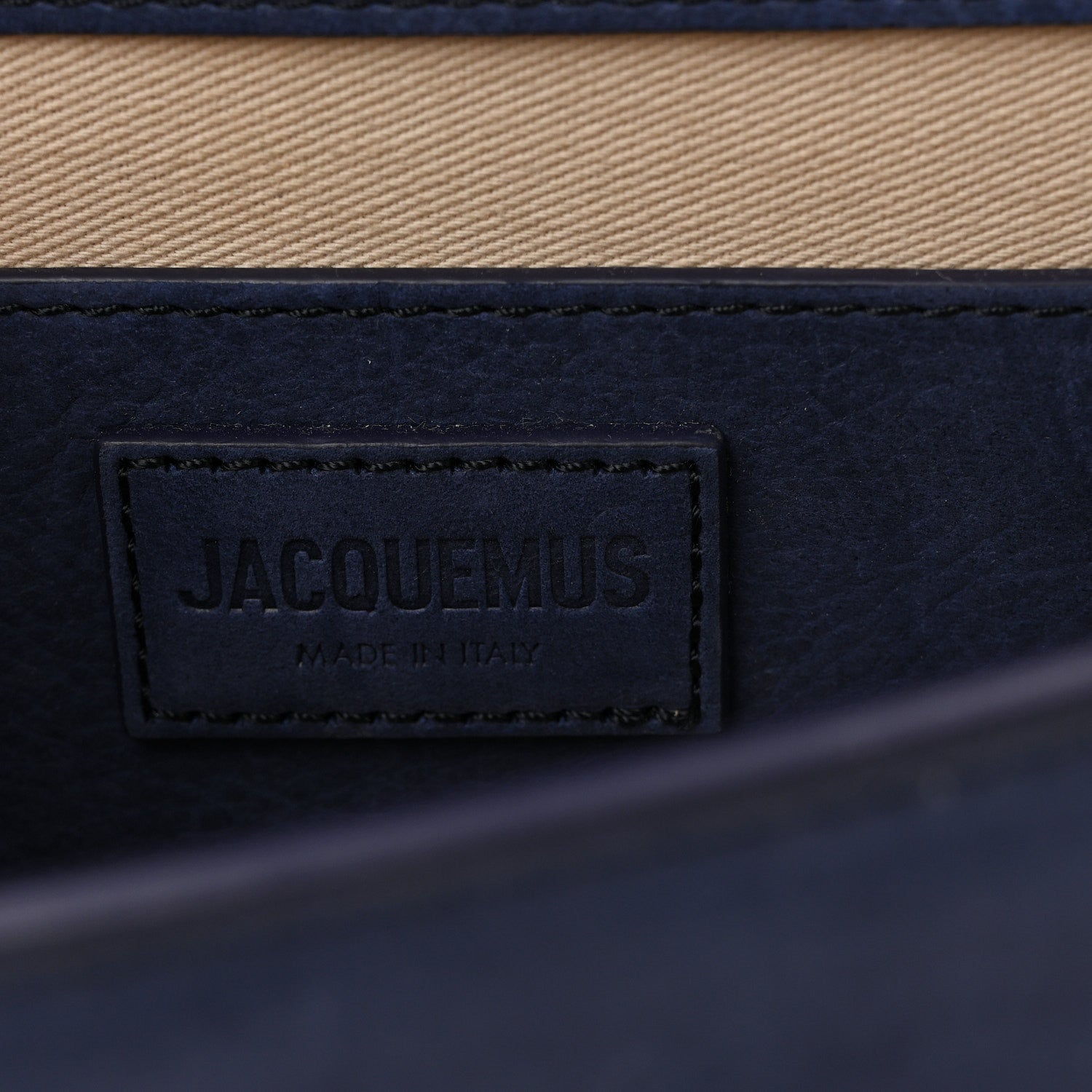 Jacquemus Suede Le Bambino Long Dark Navy 6 of 11