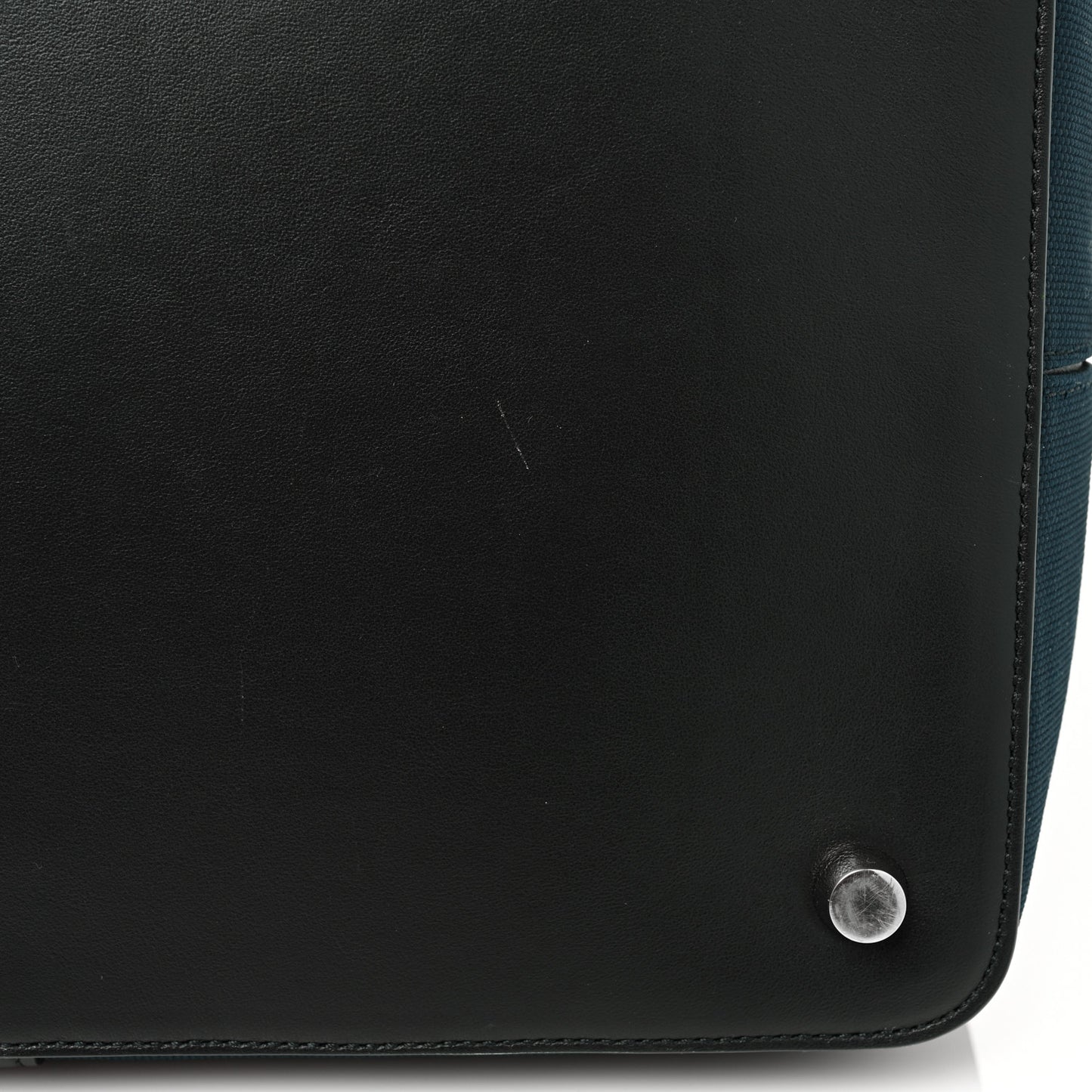 Nylon Calfskin Bayswater Holdall Midnight Black