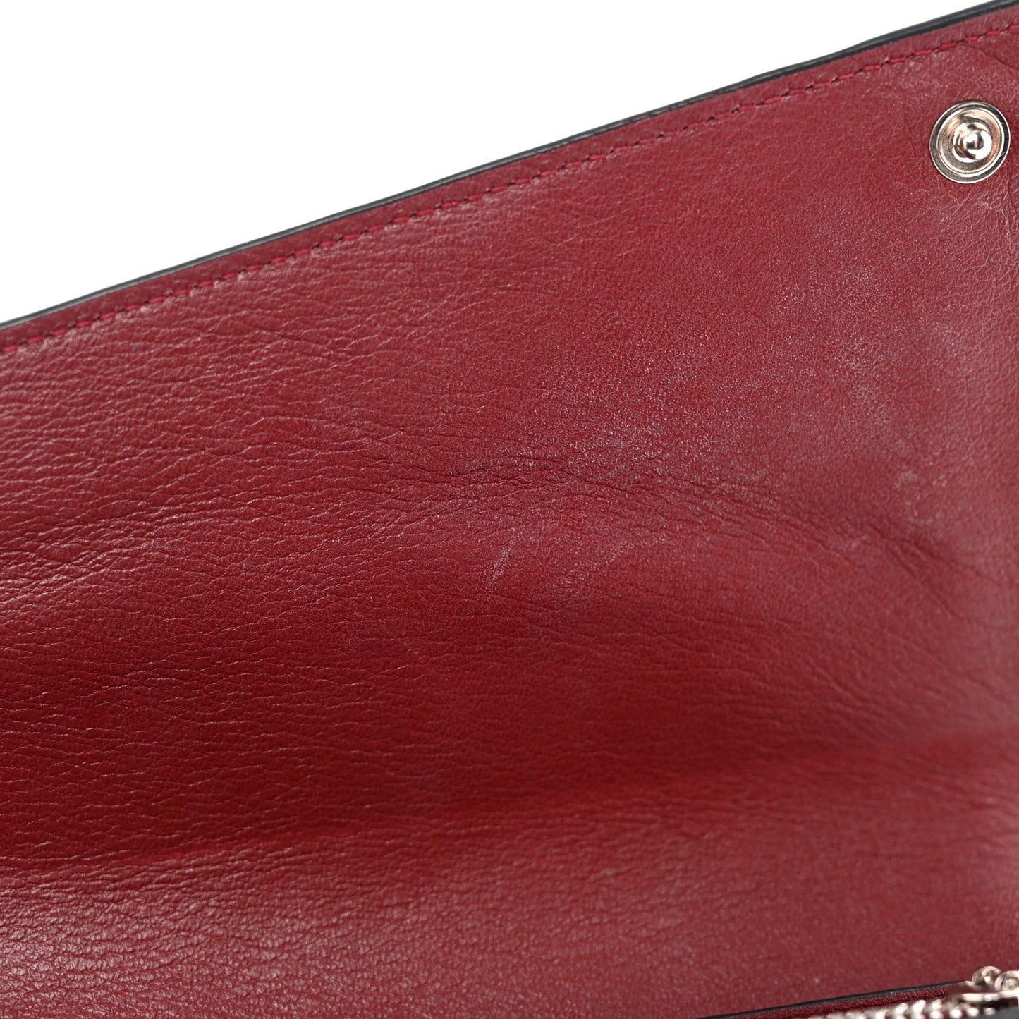 Calfskin Puzzle Continental Wallet Wine Garnet