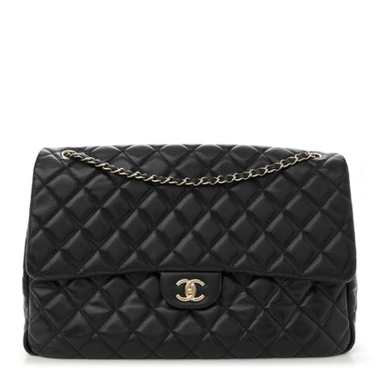 Chanel Caviar Quilted XXL Travel Flap Bag Black 1 of 11