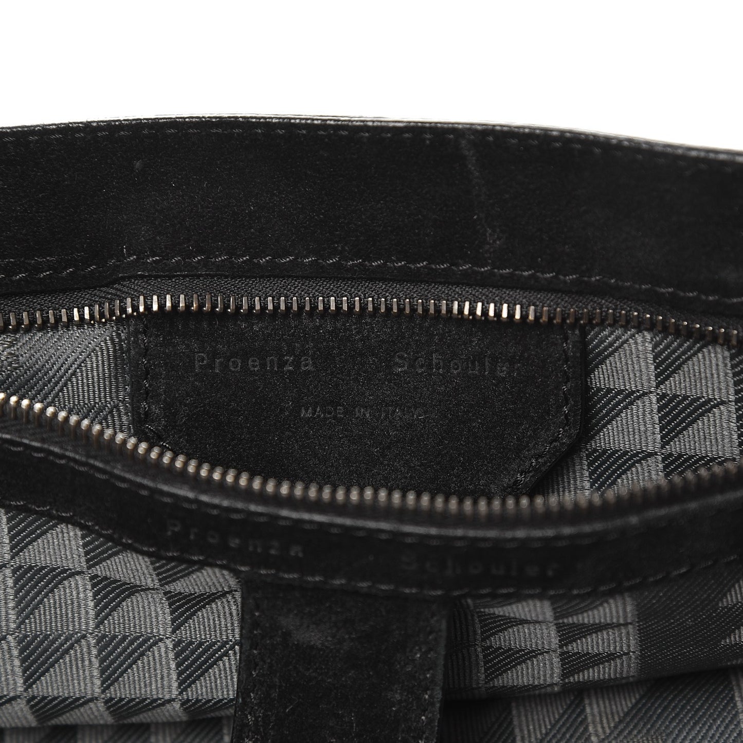 Suede Medium PS1 Satchel Black