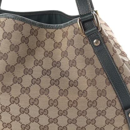 Gucci Monogram Medium Abbey Shoulder Bag Green 10 of 10