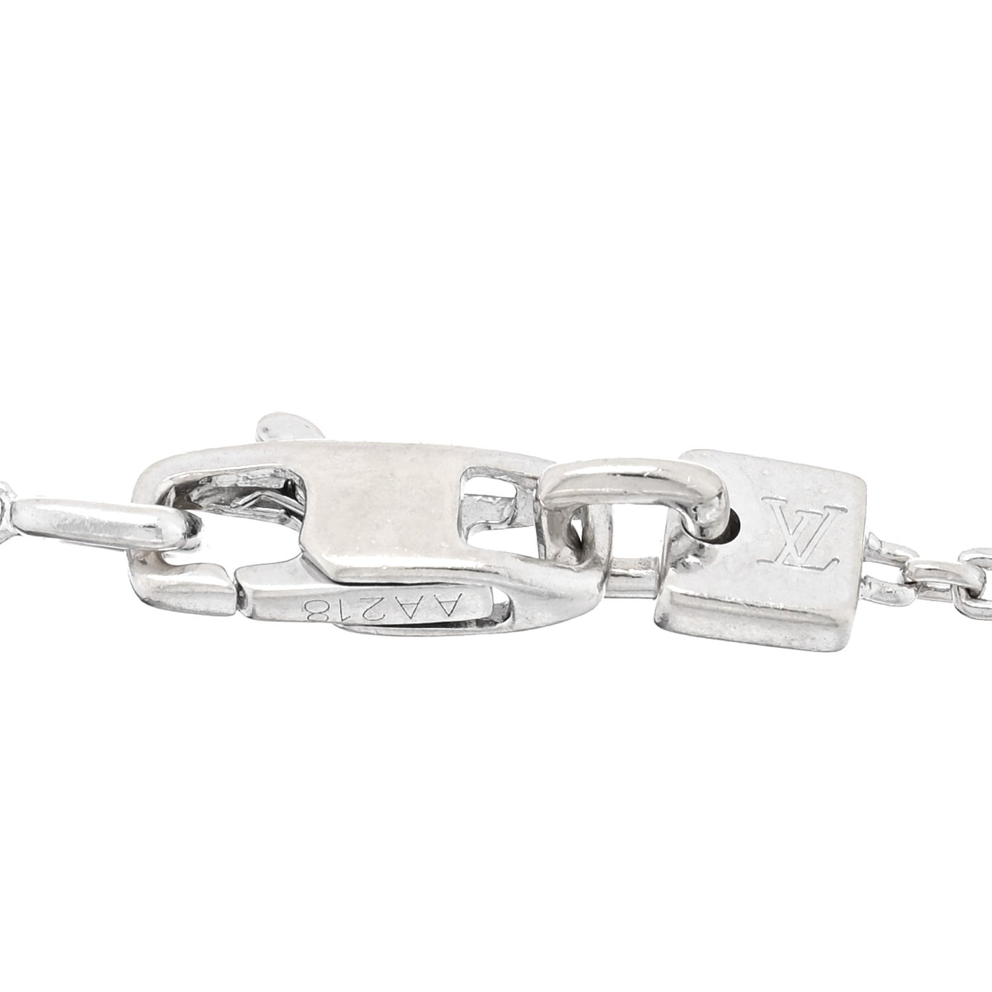 18K White Gold Idylle Blossom Monogram Bracelet