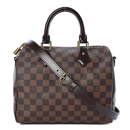 Louis Vuitton Damier Ebene Speedy Bandouliere 25 1 of 11