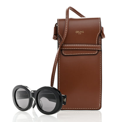 Celine Acetate Triomphe 01 Sunglasses CL 40194U Black 8 of 8