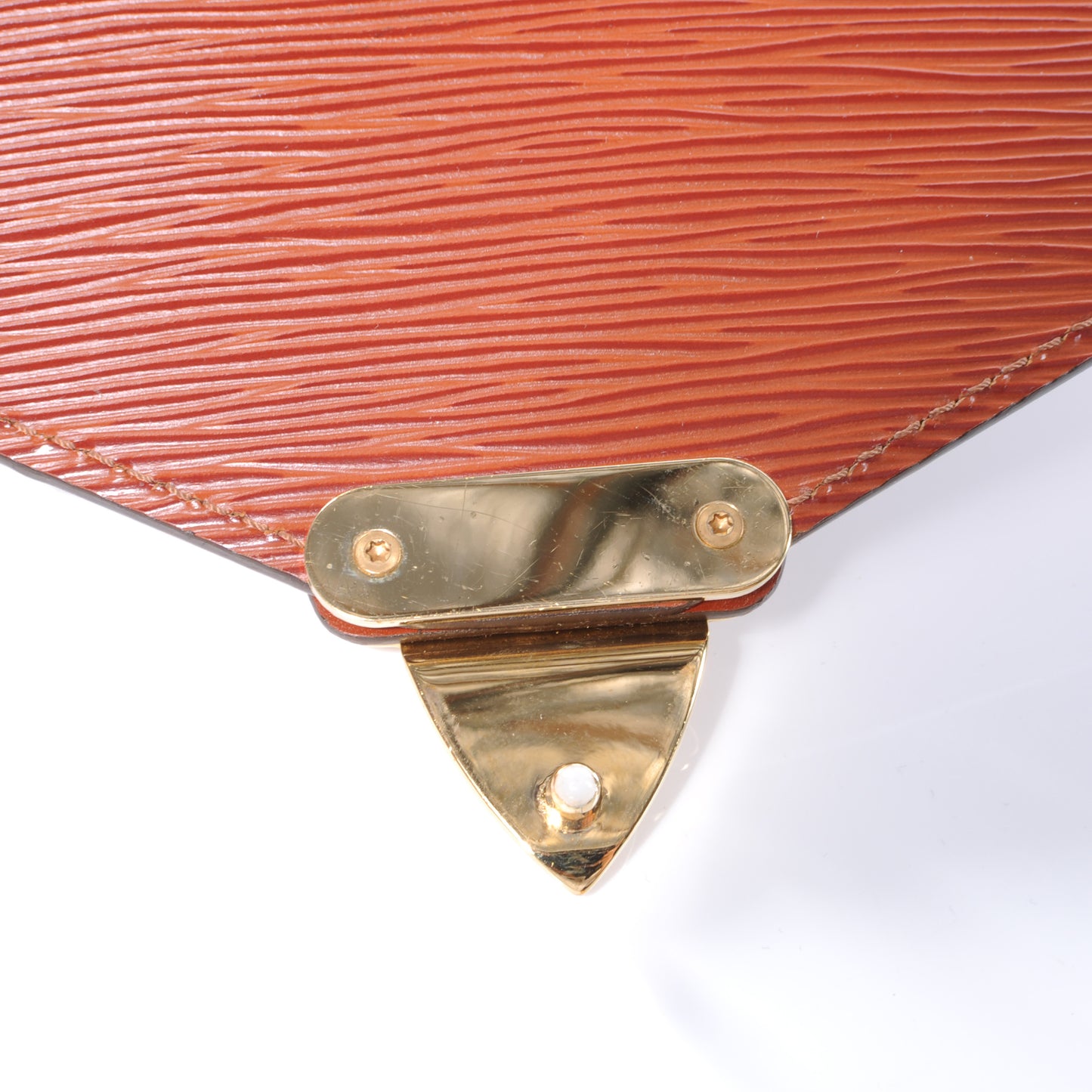 Epi Serviette Ambassadeur Briefcase Fawn