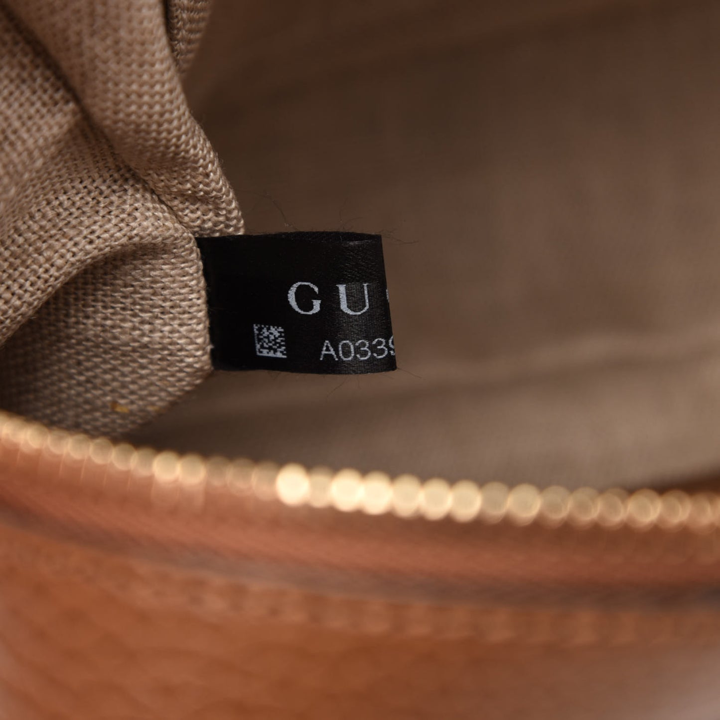 Monogram Mini Bree Messenger Bag Beige Tabacco