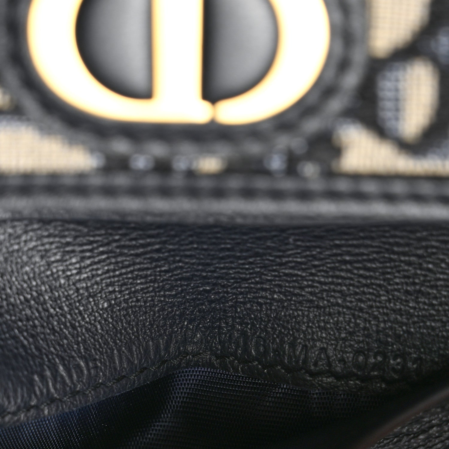 Christian Dior Oblique 30 Montaigne Lotus Wallet Blue 8 of 8