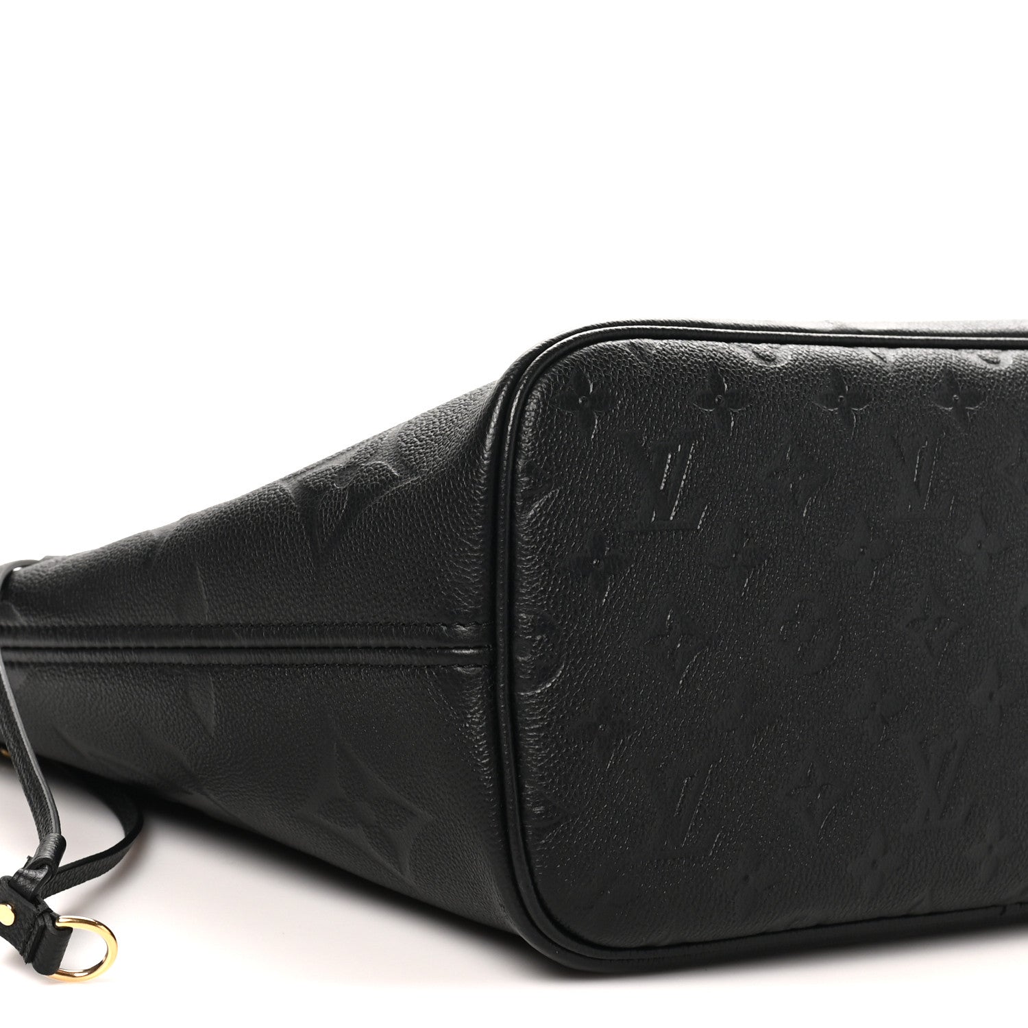 Louis Vuitton Empreinte Monogram Giant Neverfull MM Black 9 of 10