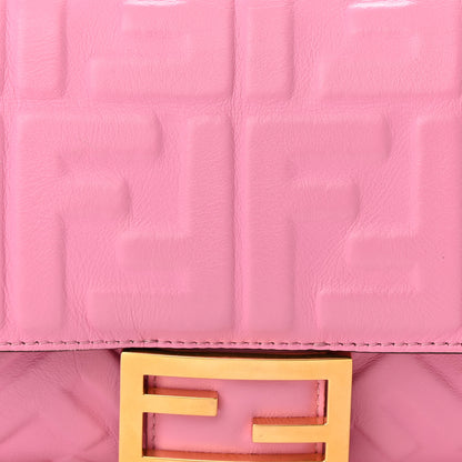 Fendi Nappa FF 1974 Embossed Baguette Lollypop 8 of 10