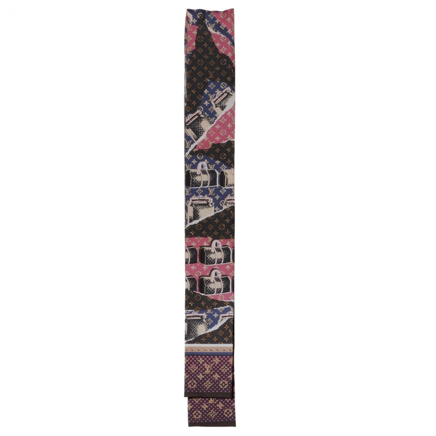 Louis Vuitton Silk Monogram Wallpaper Bandeau 2 of 5