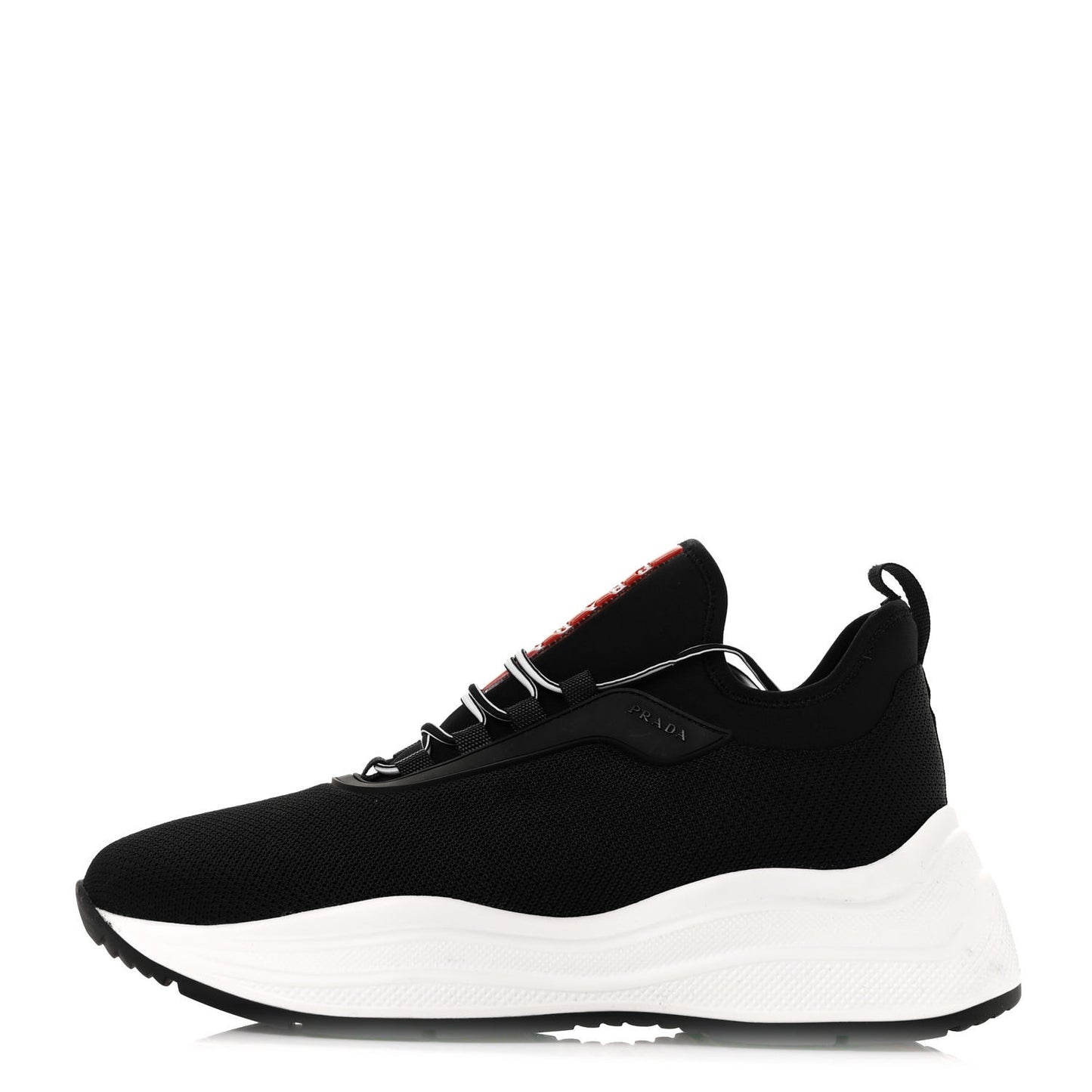 Mesh Neoprene America’s Cup 45mm Sneakers 38.5 Black White