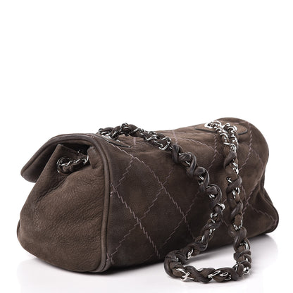 Chanel Suede Ultimate Stitch Flap Grey 3 of 12