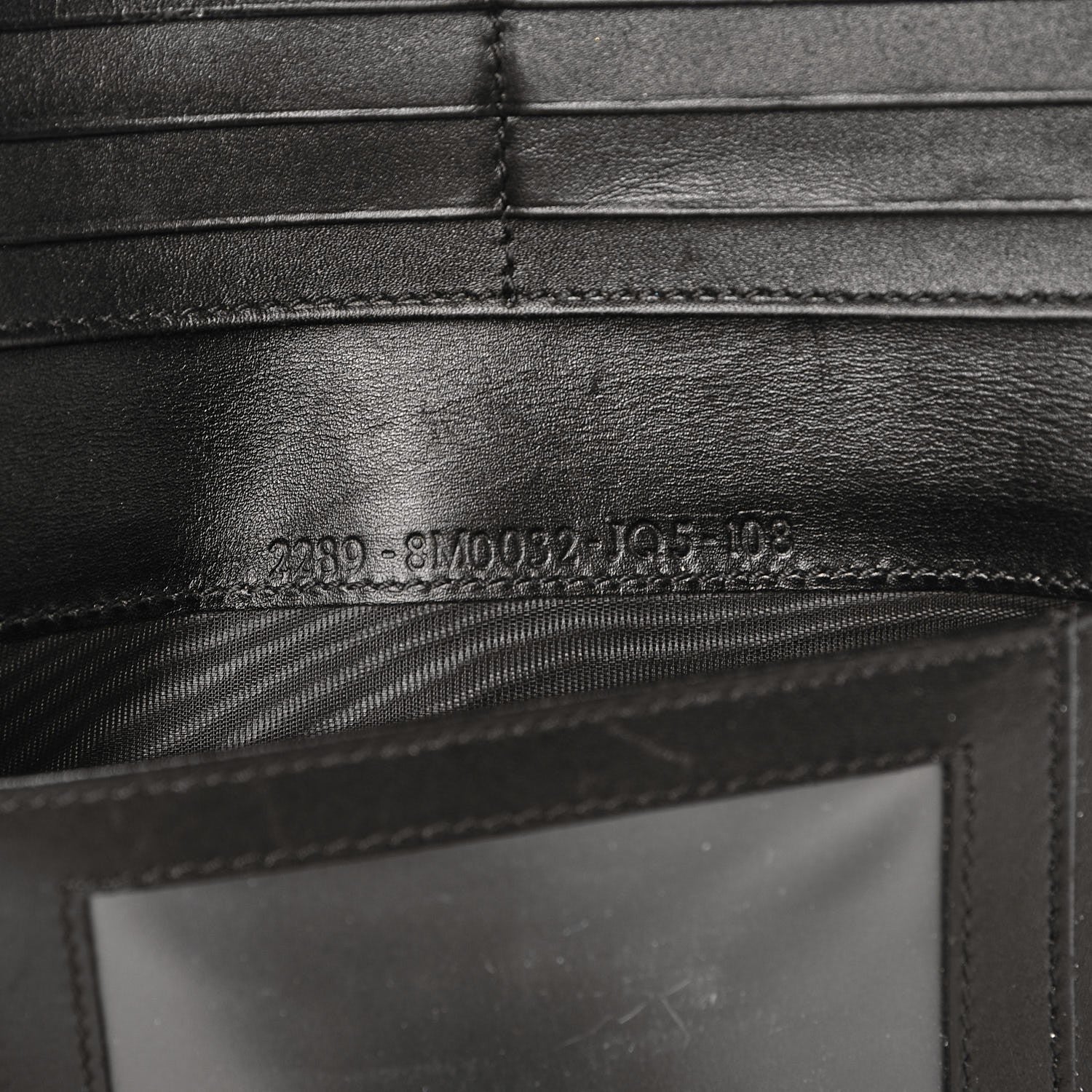 Fendi Zucchino Long Wallet Black 9 of 10