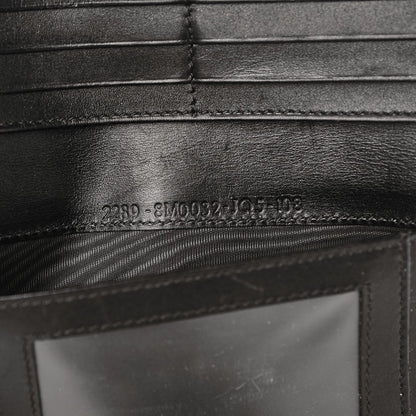 Fendi Zucchino Long Wallet Black 9 of 10