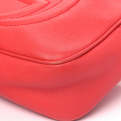 Gucci Pebbled Calfskin Small Soho Disco Bag Begonia Pink 7 of 11