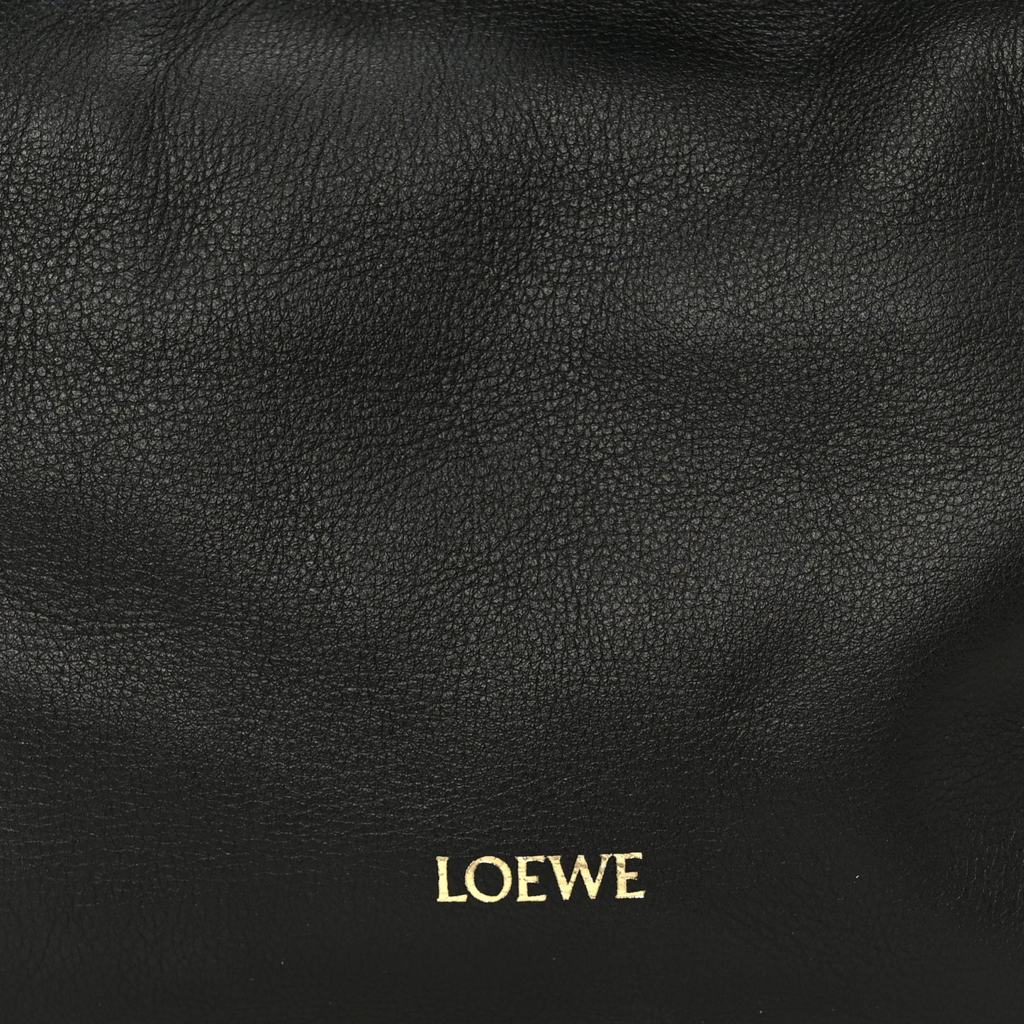 Calfskin Mini Flamenco Knot Clutch Black