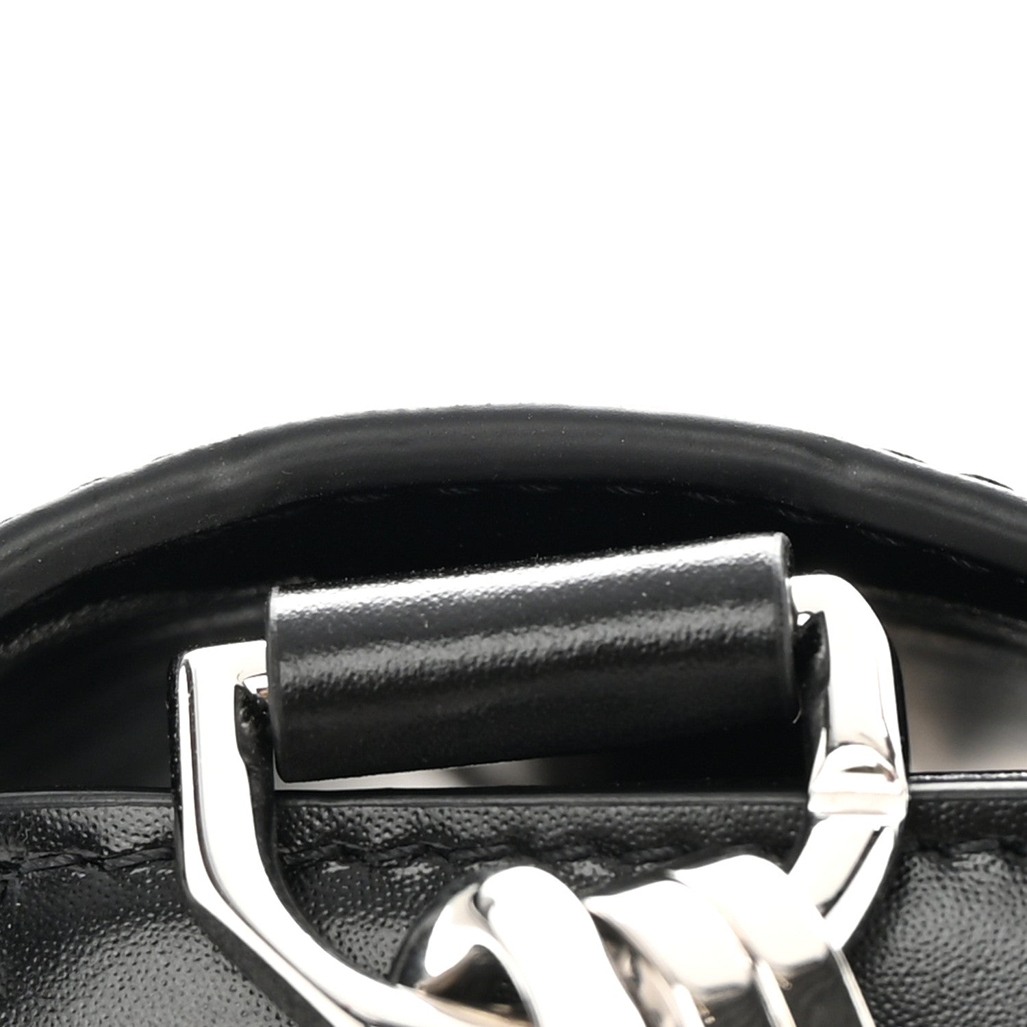 Givenchy Box Calfskin Medium 4G Cube Chain Shoulder Bag Black 11 of 12