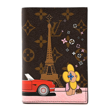 Louis Vuitton Monogram 2019 Christmas Animation Passport Cover Rouge 1 of 7