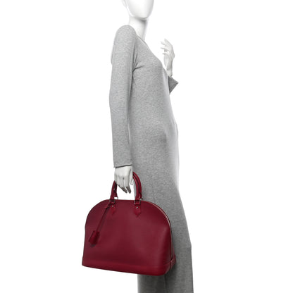 Louis Vuitton Epi Alma GM Fuchsia 2 of 12