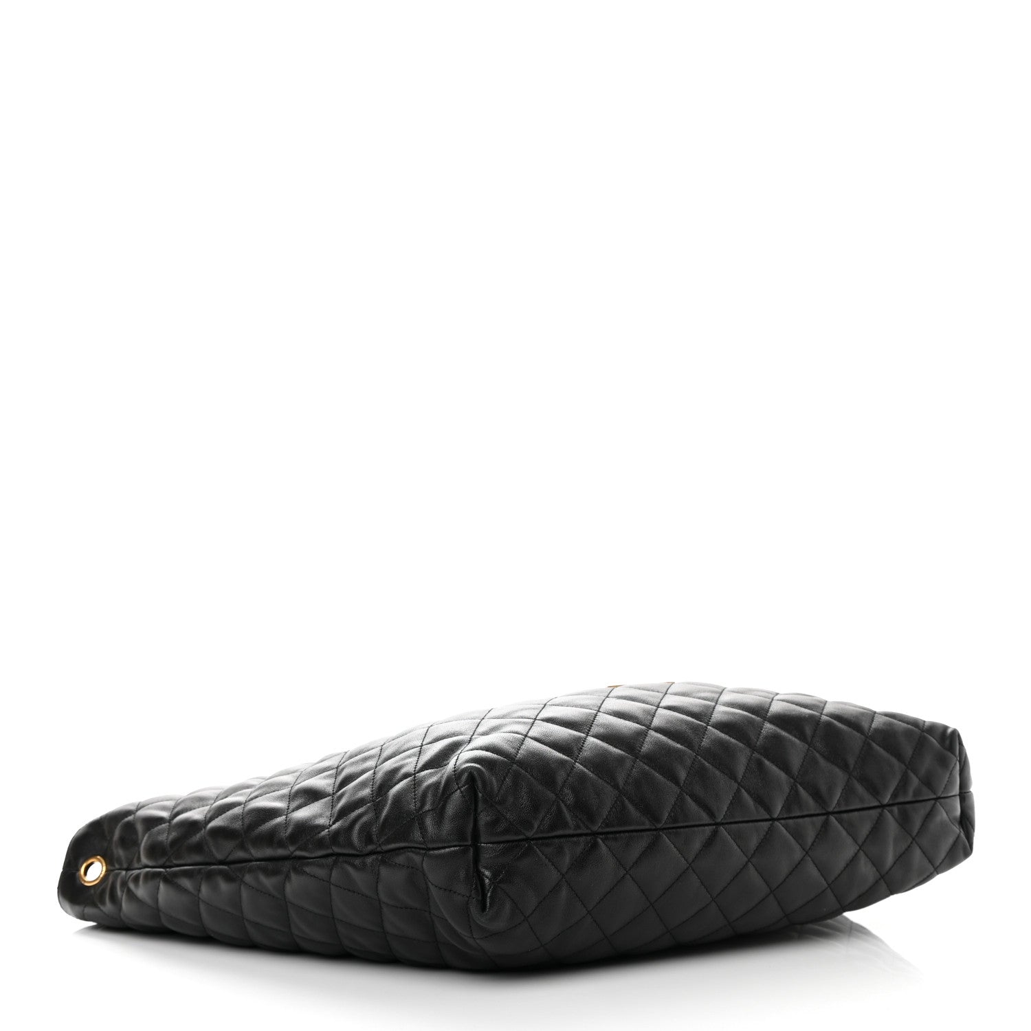 Saint Laurent Lambskin Quilted Maxi Icare Shopping Tote Black 5 of 12