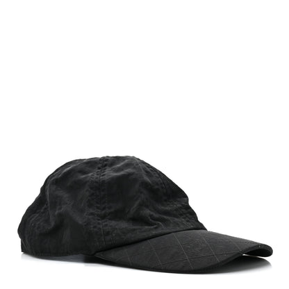Chanel Nylon CC Cap Hat M Black 3 of 7