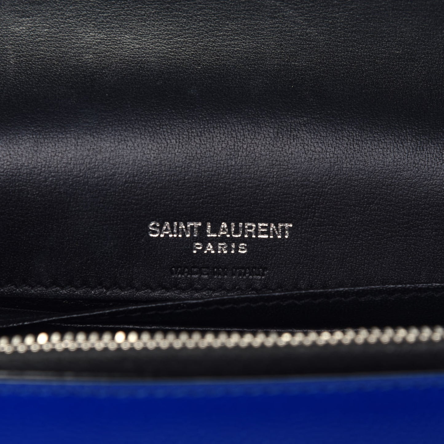 Patent Grain De Poudre Monogram Kate Belt Bag Royal Blue
