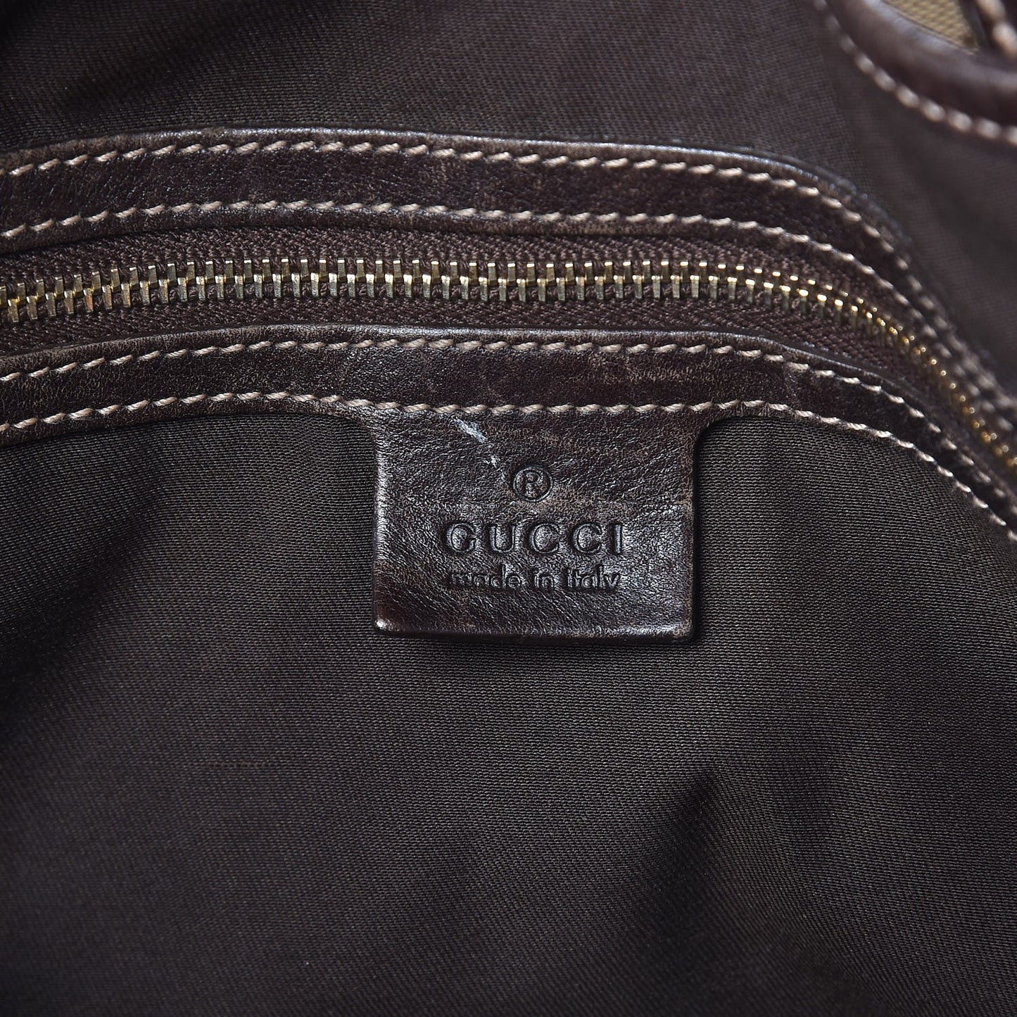 Monogram Medium Pelham Shoulder Bag Dark Brown