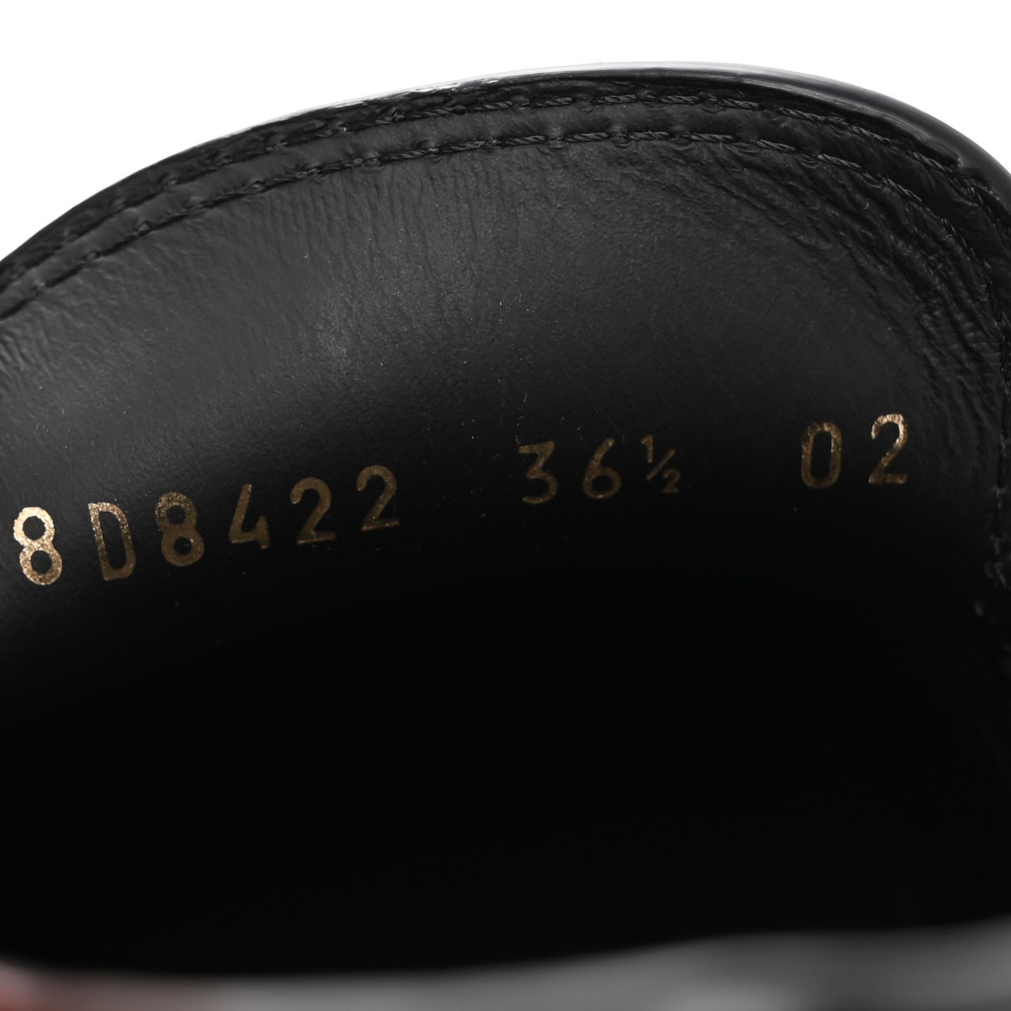 Vitello Logo Loafers 36.5 Black