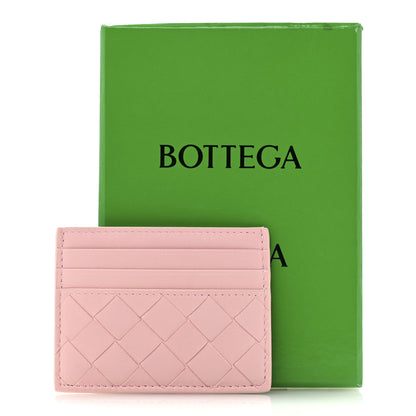 Bottega Veneta Nappa Intrecciato Card Holder Rose 9 of 9