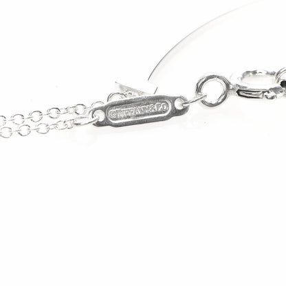 Tiffany Sterling Silver Small T Smile Pendant Necklace 5 of 6