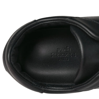 Hermes Calfskin Day Sneakers 36.5 Black 7 of 9