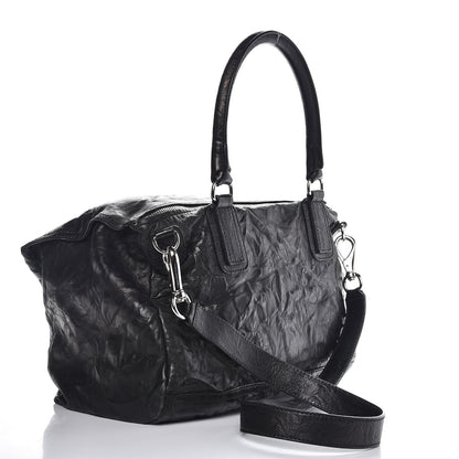 Givenchy Tumbled Sheepskin Large Pandora Bag Black 4 of 8