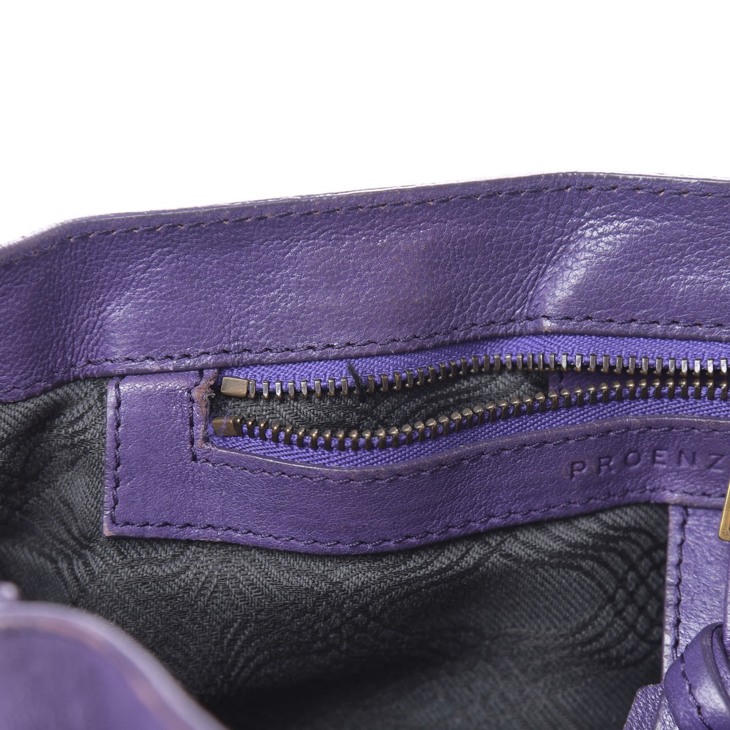 Proenza Schouler Lambskin Medium PS1 Satchel Purple Rain 16 of 27