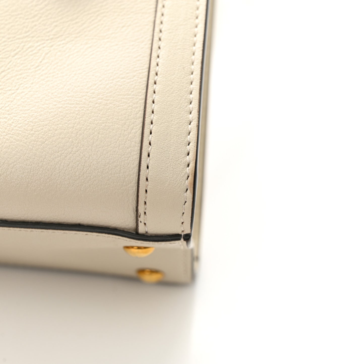 Wonka Grain Calfskin Mini Diana Tote Bag Mystic White Orange Fluo