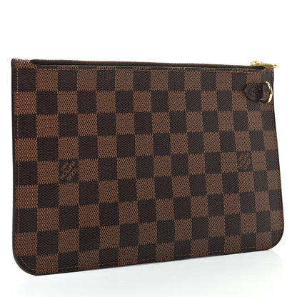 Louis Vuitton Damier Ebene Neverfull MM GM Pochette 3 of 7