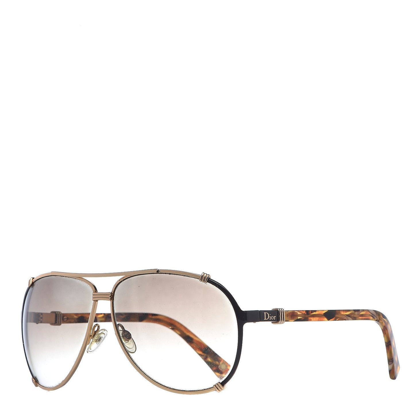Chicago 2 Aviator Sunglasses Brown
