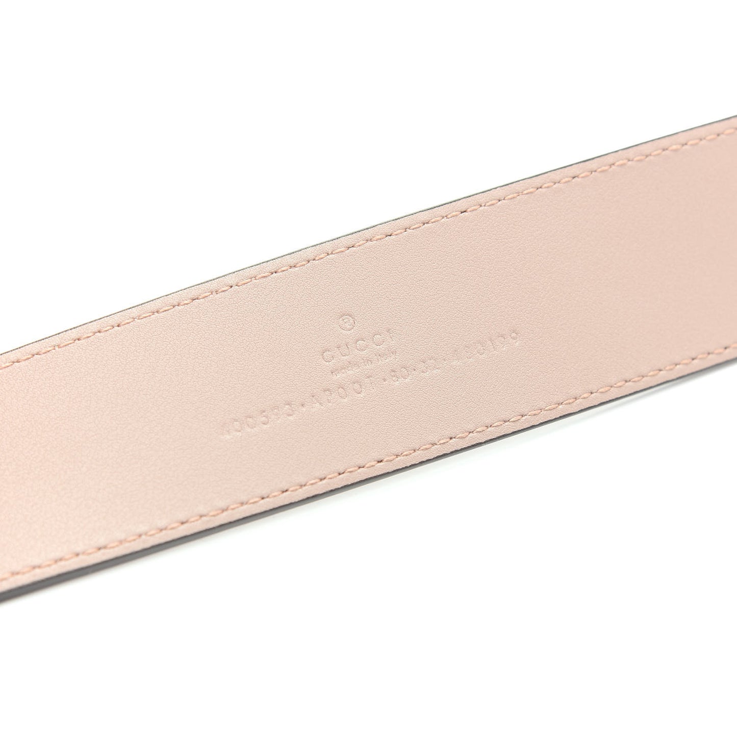 Calfskin Double G 40mm Belt 80 32 Porcelain Rose