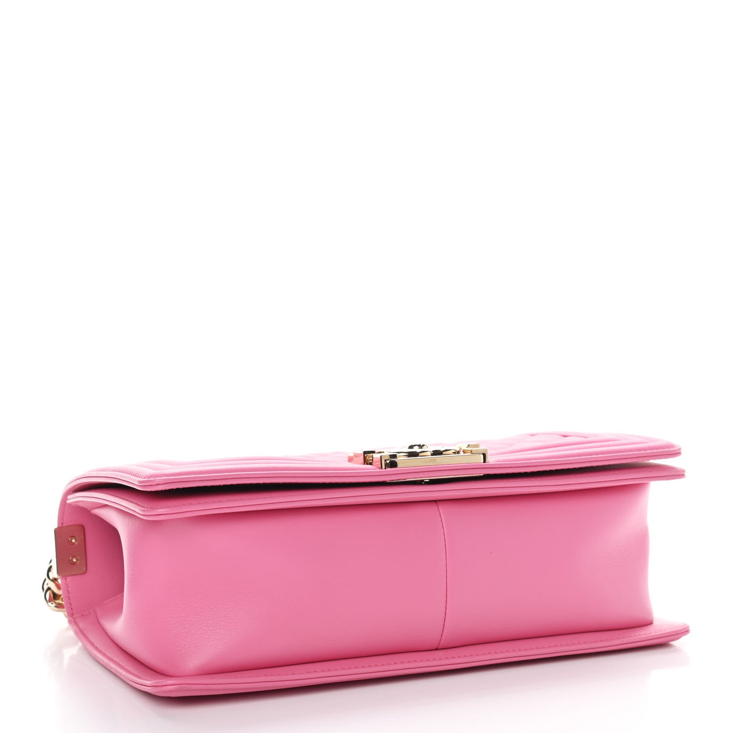 Chanel Calfskin Quilted Medium Boy Flap Pink 3 of 8