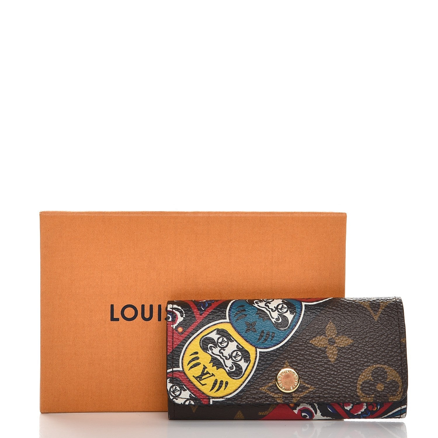 Louis Vuitton Monogram Kabuki 4 Key Multicles Holder 7 of 7
