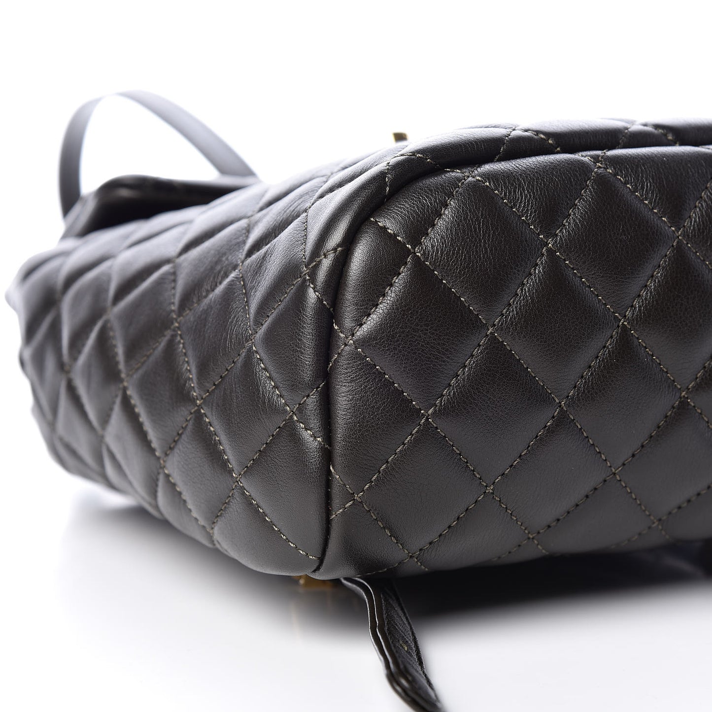 Calfskin Quilted Mini Urban Spirit Backpack Dark Brown