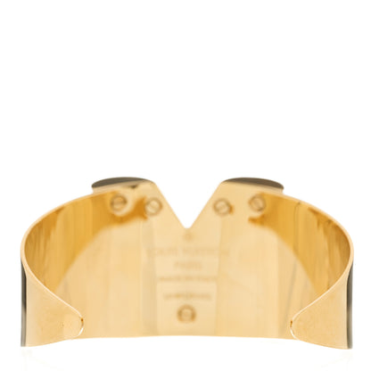 Louis Vuitton Essential V Cuff Gold 2 of 3