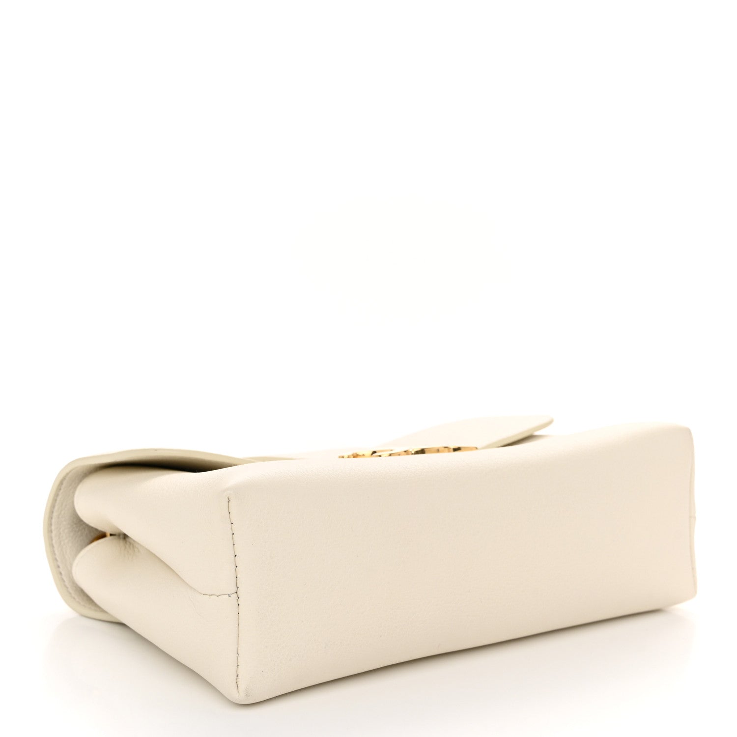 Celine Supple Calfskin Teen Victoire White 4 of 10